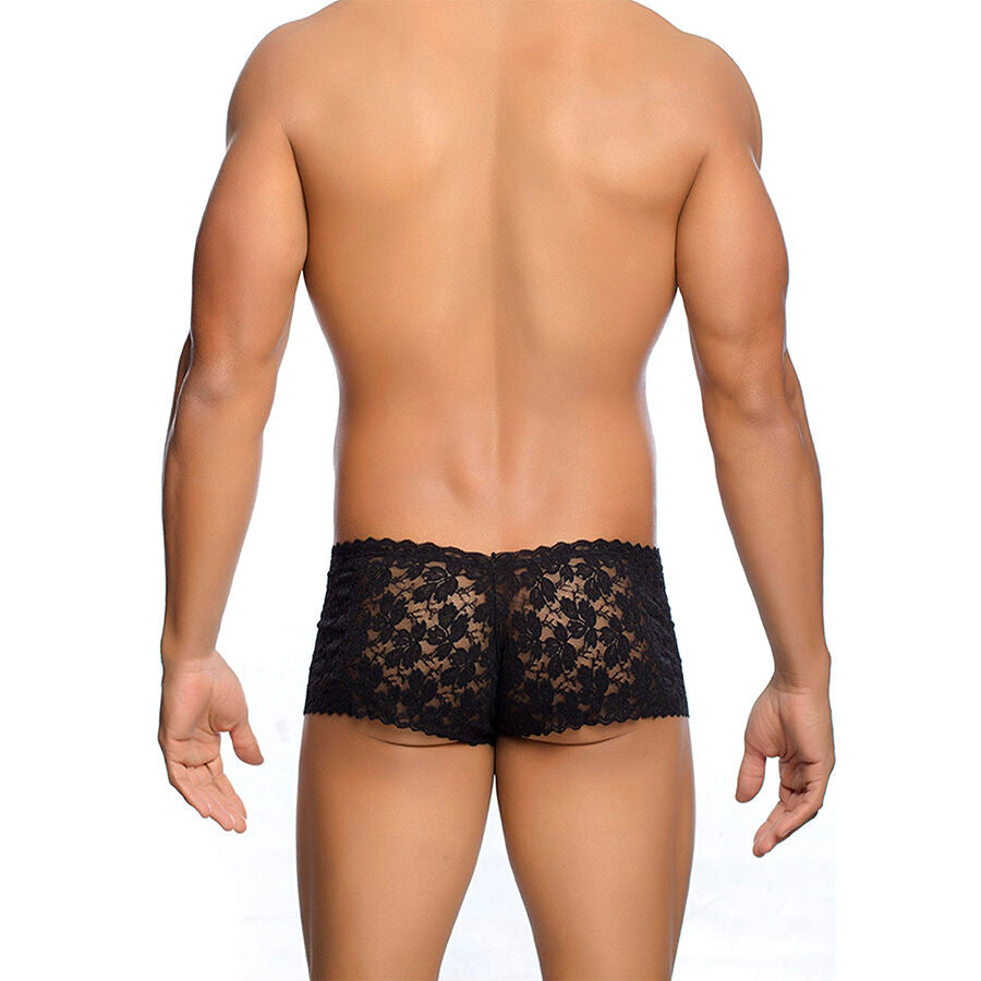 MOB - BOXER DENTELLE NOIRE TAILLE S/M