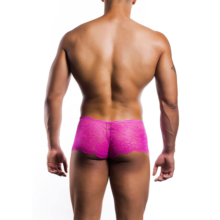 MOB - BOXER DENTELLE ROSE TAILLE L/XL