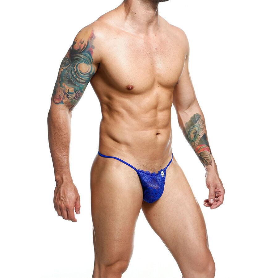 MOB - TANGA EN DENTELLE ROYAL TAILLE S/M