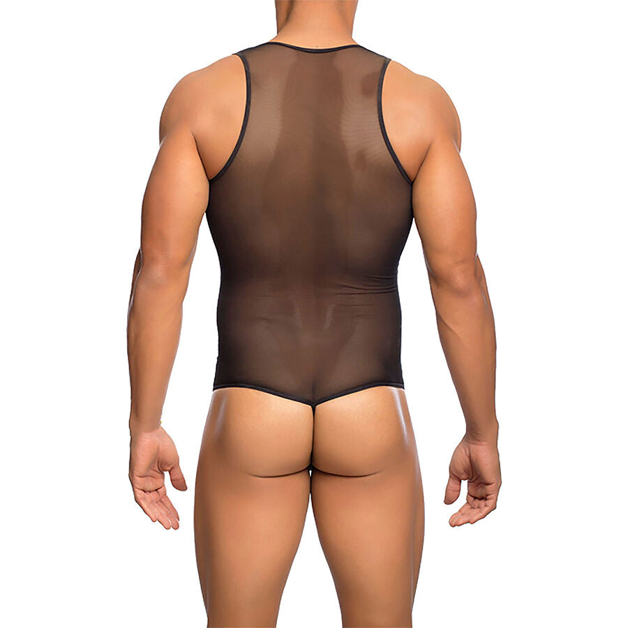 MOB - BODYSHEER TRANSPARTE NEGRO TALLA S/M