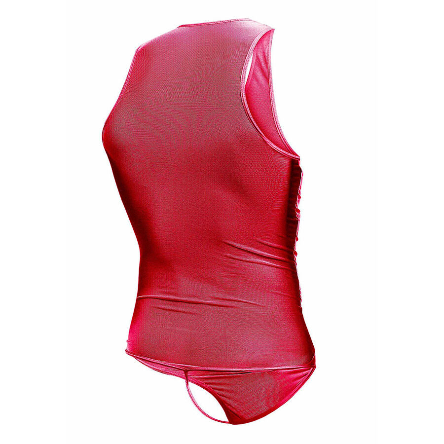 MOB - BODYSHEER TRANSPARTE ROJO TALLA L/XL
