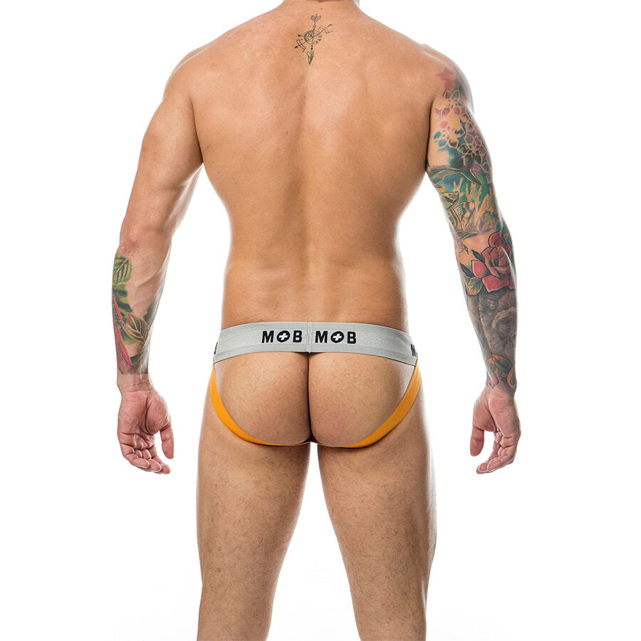 MOB - JOCK CLASICO STRIPE NARANJA TALLA XXL