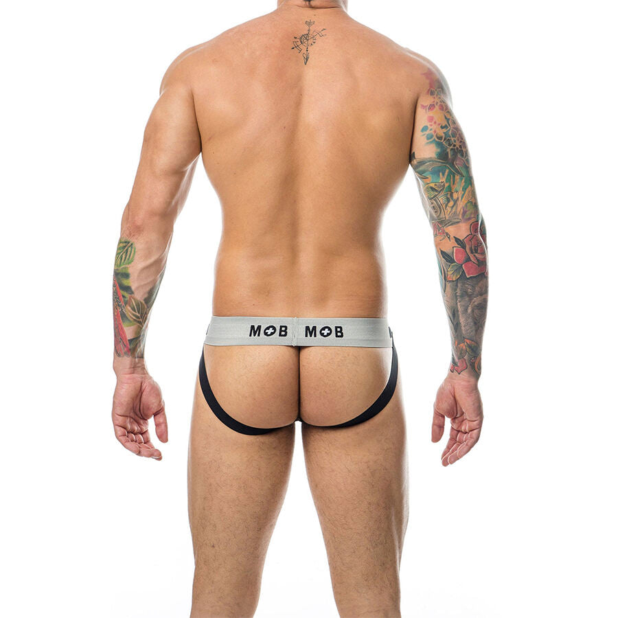 JOCK CLASSIQUE RAYÉ BLANC TAILLE XL