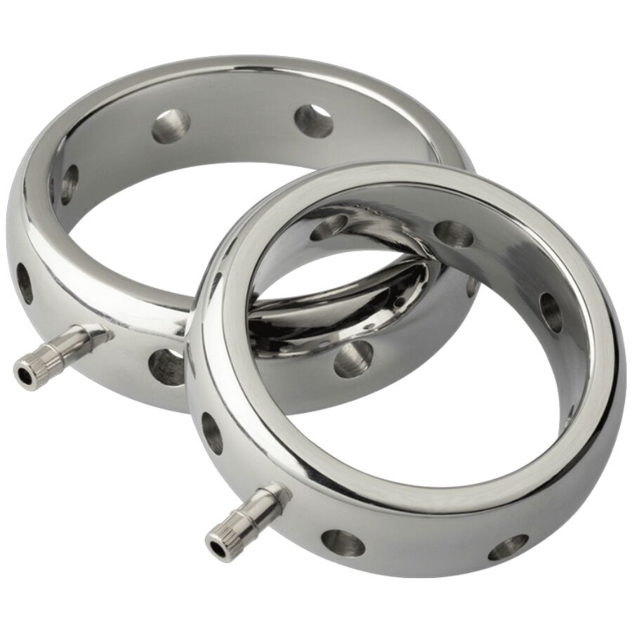 ELECTRASTIM - PRESTIGE ANILLO ELECTROMAGNÉTICO DE METAL PARA EL PENE 42 MM