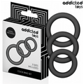 ADDICTED TOYS - ENSEMBLE D'ANNEAUX EN SILICONE MODÈLE 1