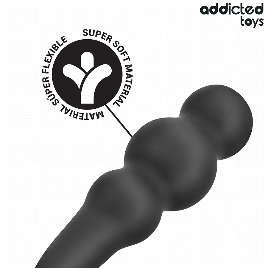 ADDICTED TOYS - PLUG ANAL AVEC ANNEAU SILICONE MODÈLE 1