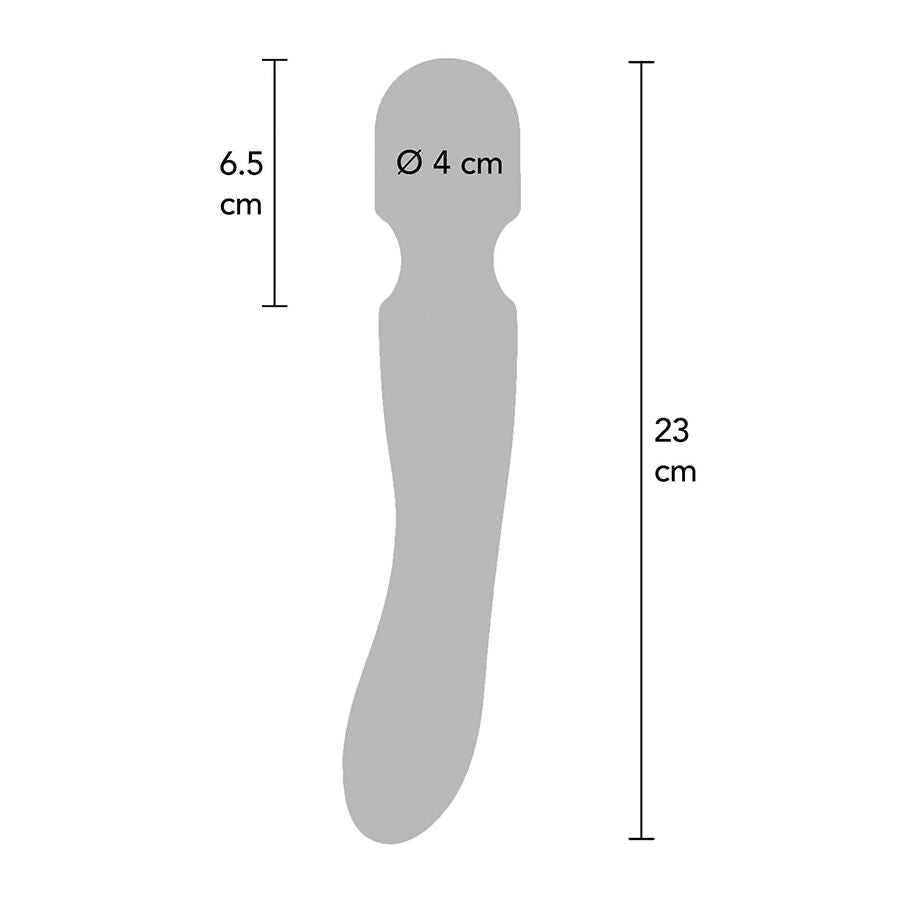 TOYJOY - BAGUETTE DE MASSAGE ZENITH NOIRE