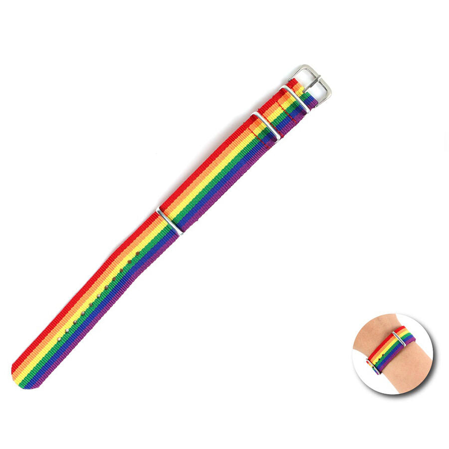 PRIDE - BRACELET DRAPEAU ARC-EN-CIEL