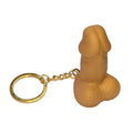 Spicy Devil - Golden Penis Shaped Whistle Keychain