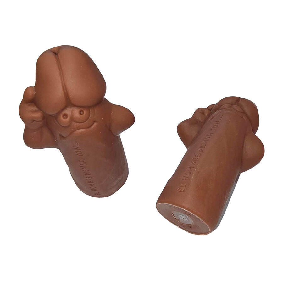 DIABLE ÉPICÉ - SIFFLET EN FORME DE PÉNIS COULEUR MULÂTRE