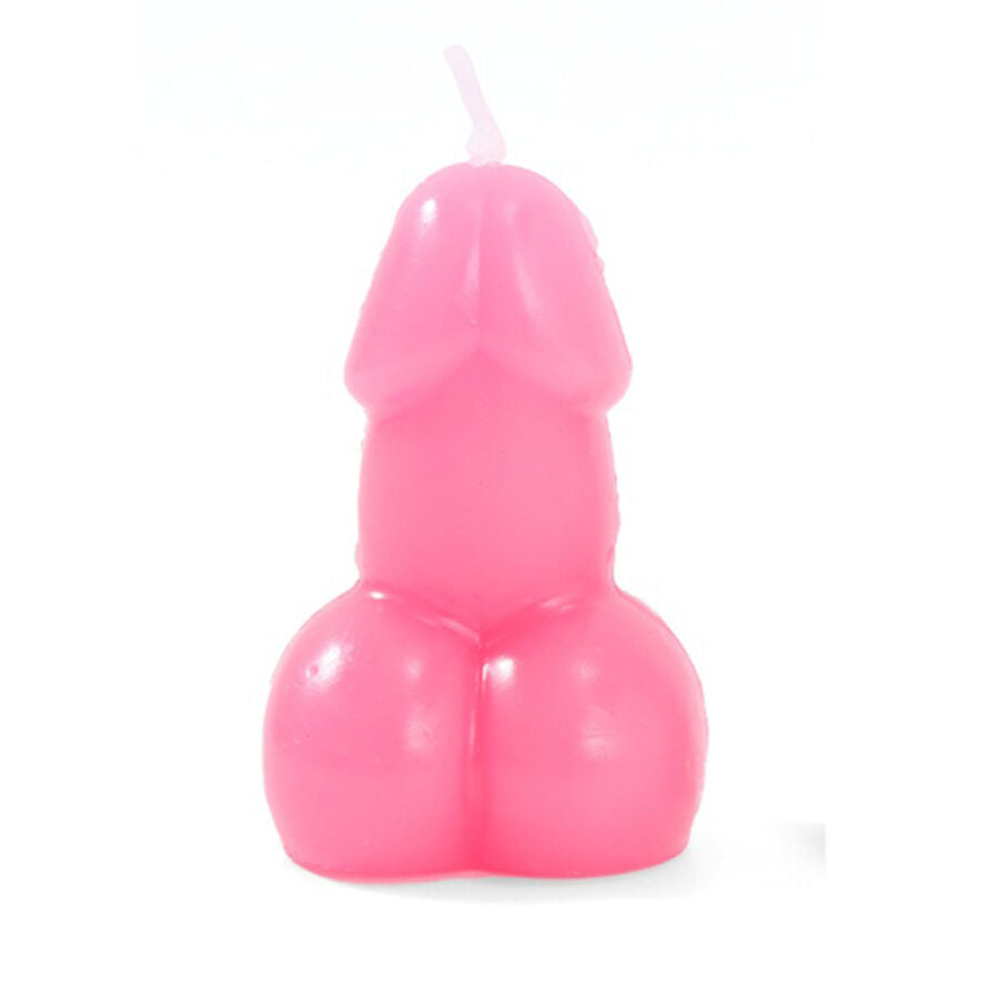 Spicy Devil - Fuchsia Penis-Shaped Candle