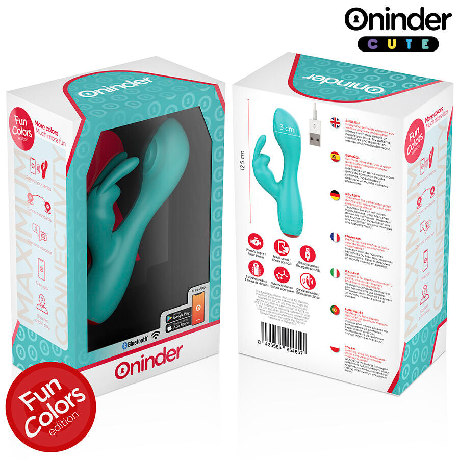ONINDER CUTE - LOVE BUNNY VIBRATOR GY SPOT CLITORIS - FREE GLOBAL APP