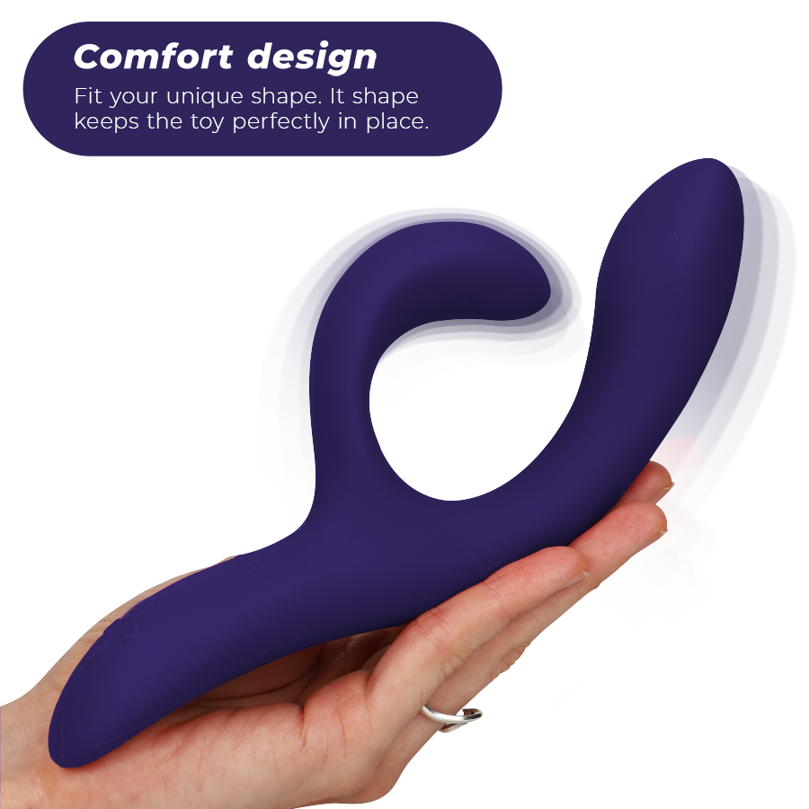 WE-VIBE - NOVA 3 VIBREUR LAPIN BLEU NUIT