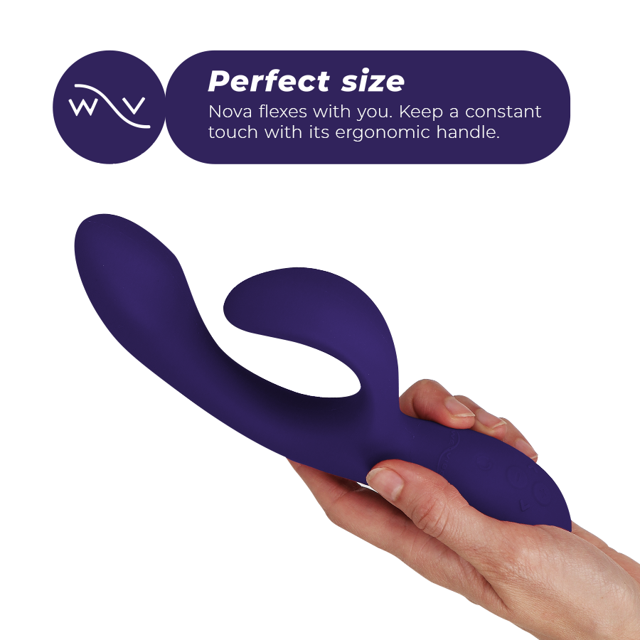 WE-VIBE - NOVA 3 VIBREUR LAPIN BLEU NUIT