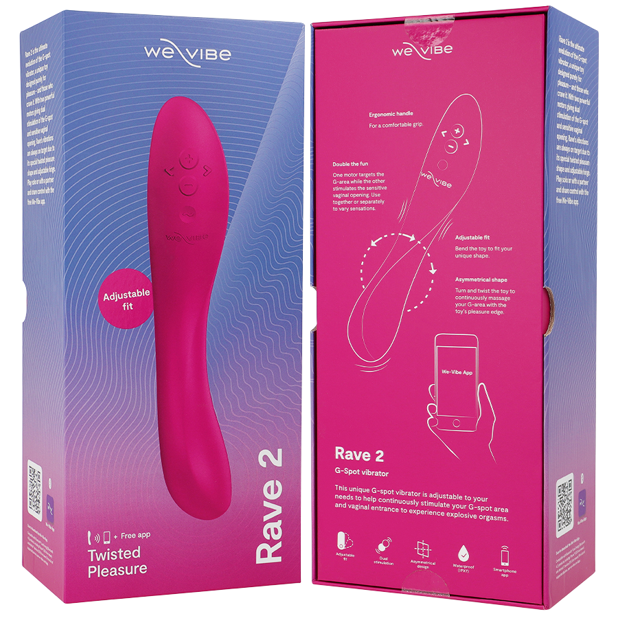 WE-VIBE - RAVE 2 VIBREUR POINT G FUCHSIA