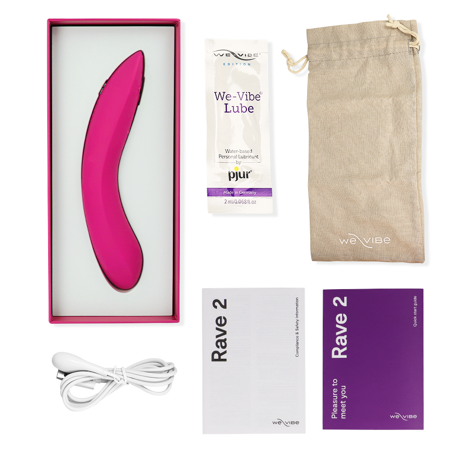 WE-VIBE - RAVE 2 VIBREUR POINT G FUCHSIA