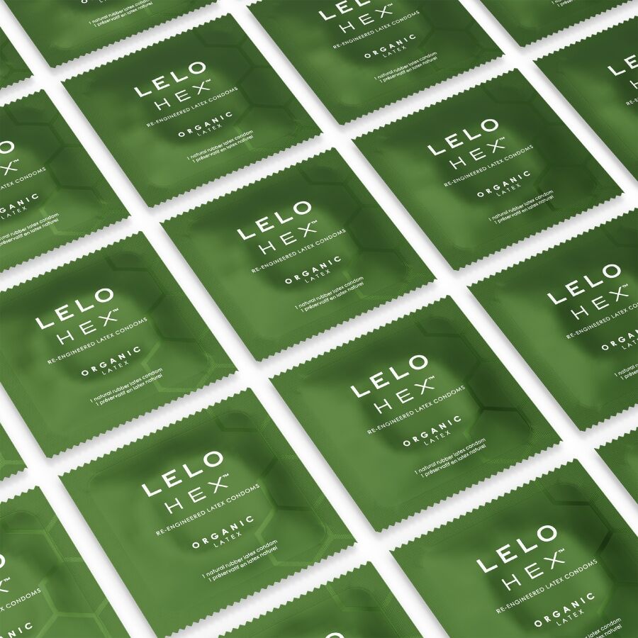 LELO - HEX ORGANIC CONDOMS BOX OF 12 UNITS