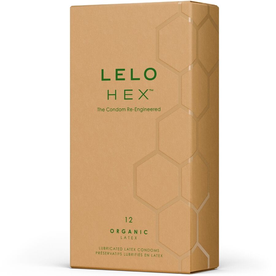 LELO - HEX ORGANIC CONDOMS BOX OF 12 UNITS