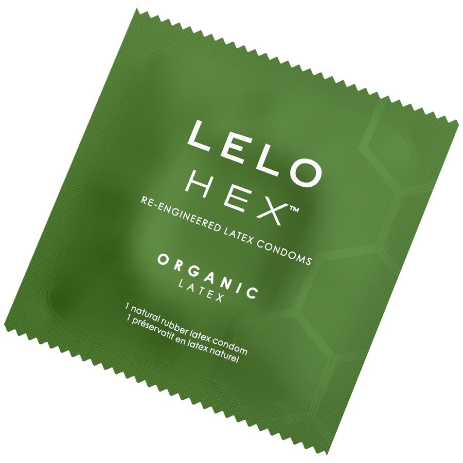 LELO - PRÉSERVATIF HEX ORGANIC BOÎTE DE 36 UDS