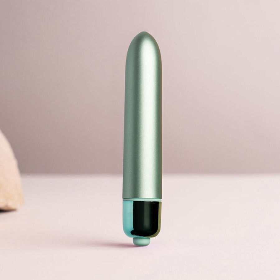ROCKS-OFF - RO-90 AQUA LILY AQUA GREEN VIBRATING BULLET