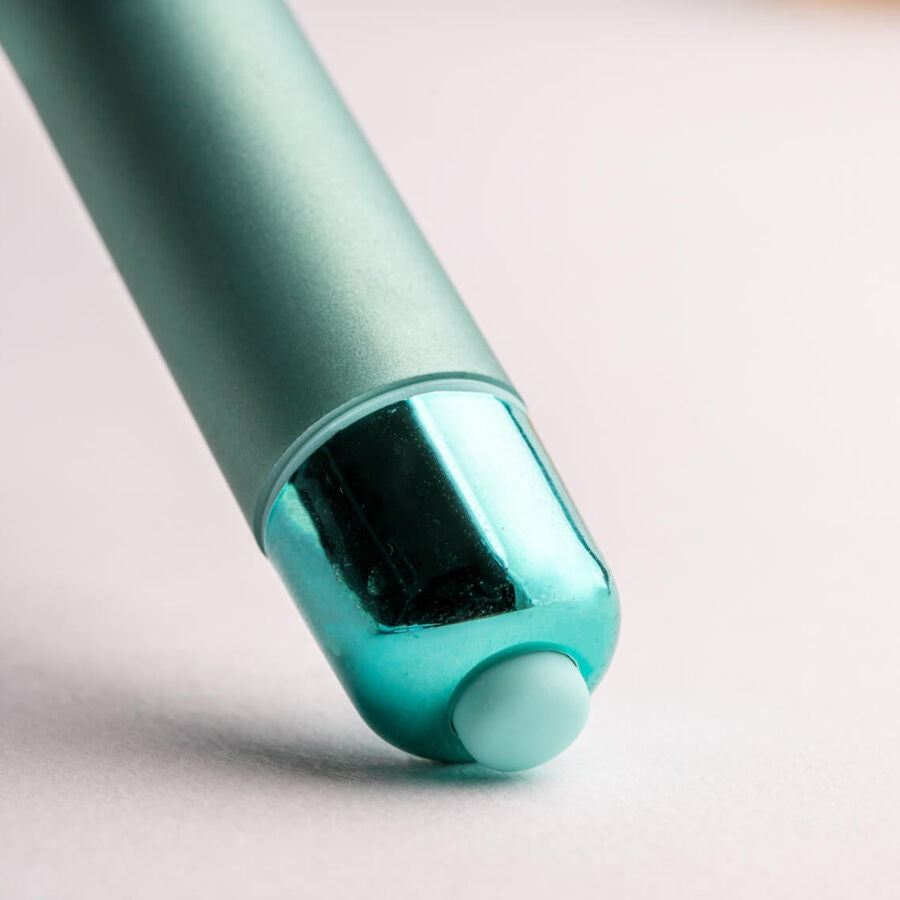 ROCKS-OFF - RO-90 AQUA LILY AQUA GREEN VIBRATING BULLET