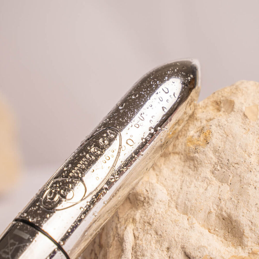 ROCKS- OFF - RO-80 CHROME BALLE VIBRANTE ARGENTÉE