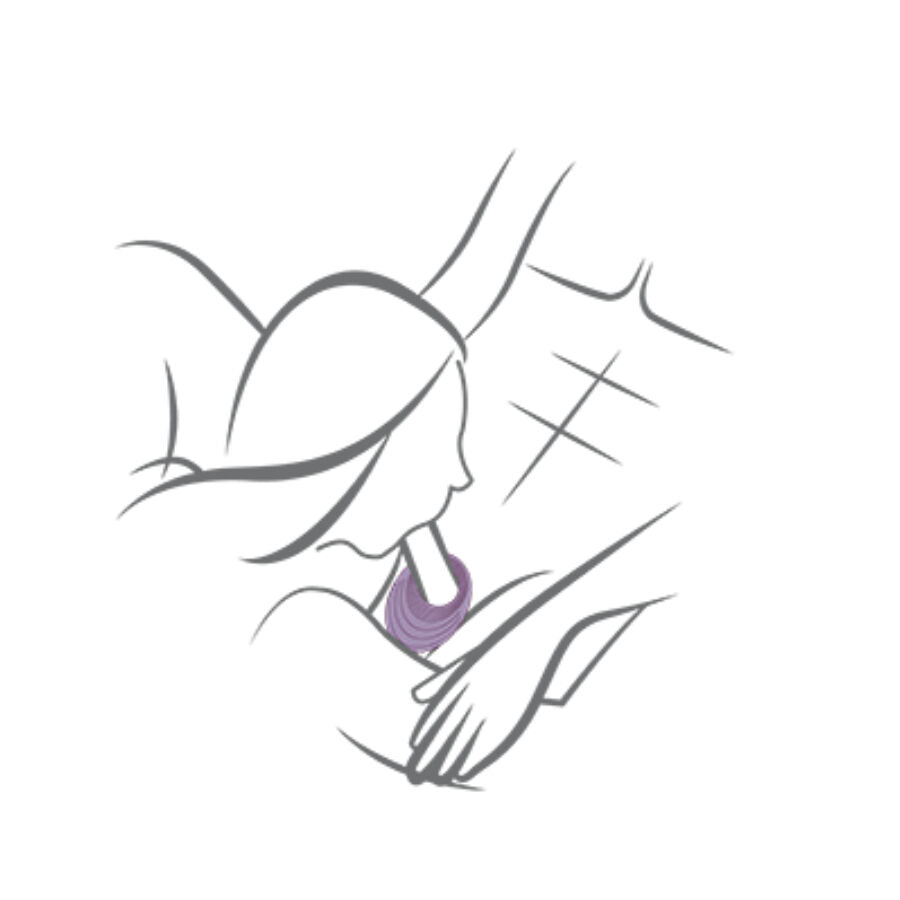 ROCKS-OFF-SPIRE BLACK VIBRATING PENIS RING