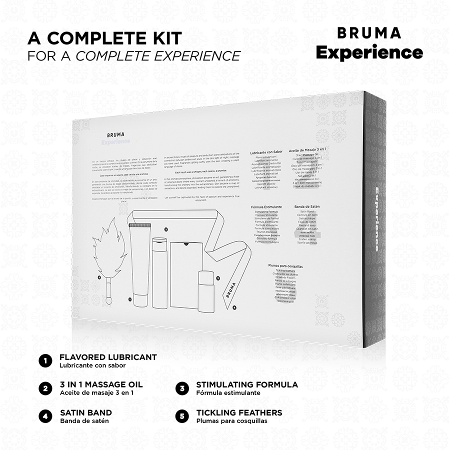BRUMA XPERIENCE - SWEET TEMPTATION PACK PIÑA COLADA WITH ORGASM ENHANCER