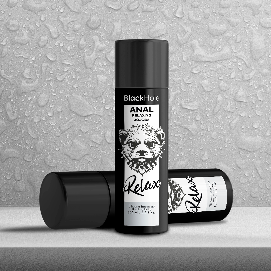 BLACK HOLE - ANAL RELAXING WITH JOJOBA SILICONE BASE 100 ML