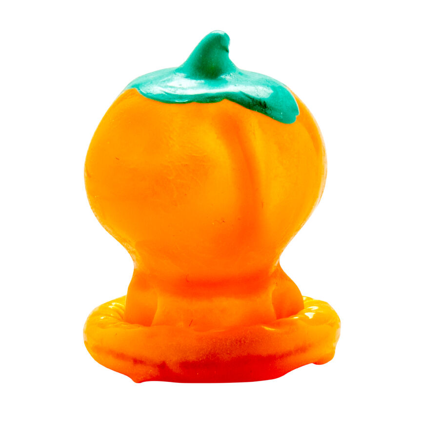 CONDOMERIE - HAND-PAINTED PUMPKIN DECORATIVE CONDOM