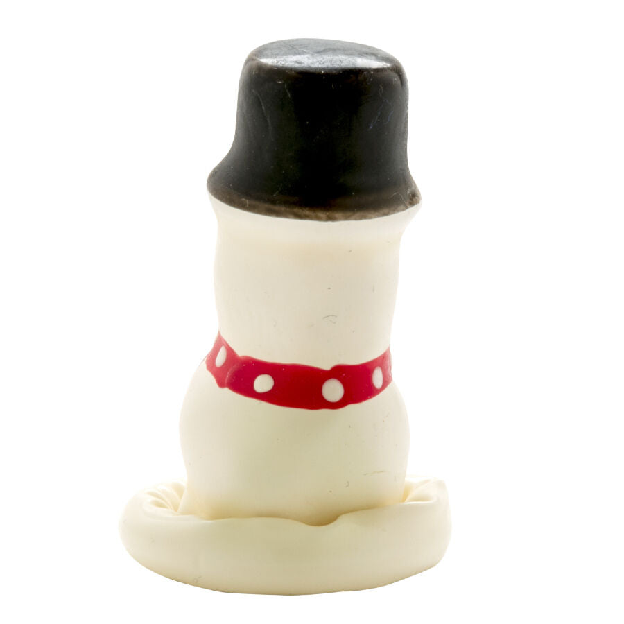 CONDOMERIE - PRÉSERVATIF DÉCORATIF PEINT À LA MAIN BONHOMME DE NEIGE