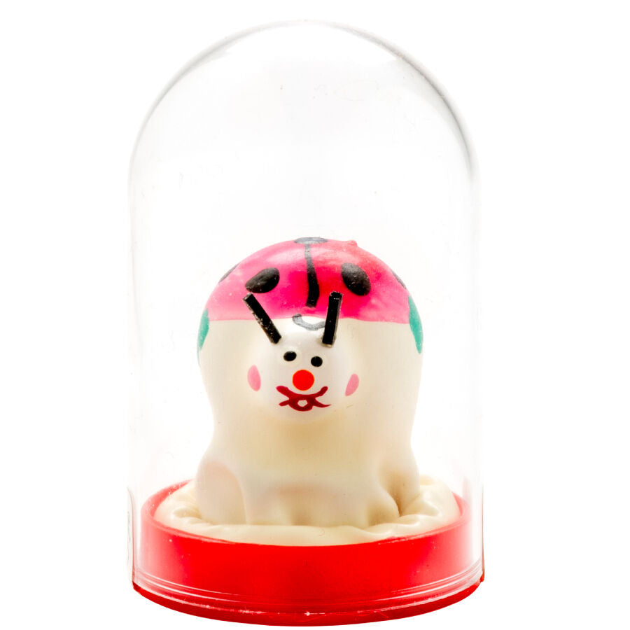 CONDOMERIE - HAND-PAINTED LADYBUG DECORATIVE CONDOM MODEL 1