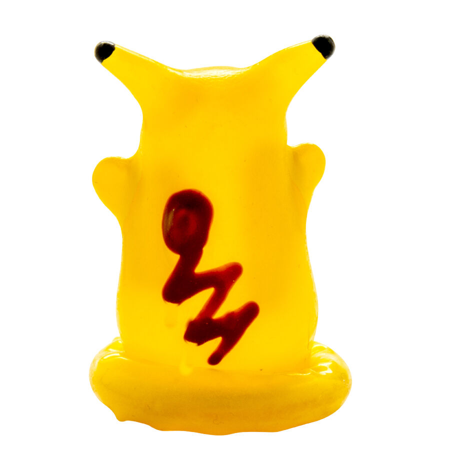 CONDOMERIE - HAND-PAINTED DECORATIVE CONDOM YELLOW MOUSE