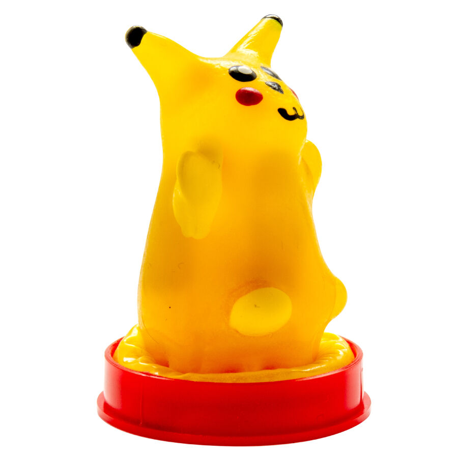 CONDOMERIE - HAND-PAINTED DECORATIVE CONDOM YELLOW MOUSE
