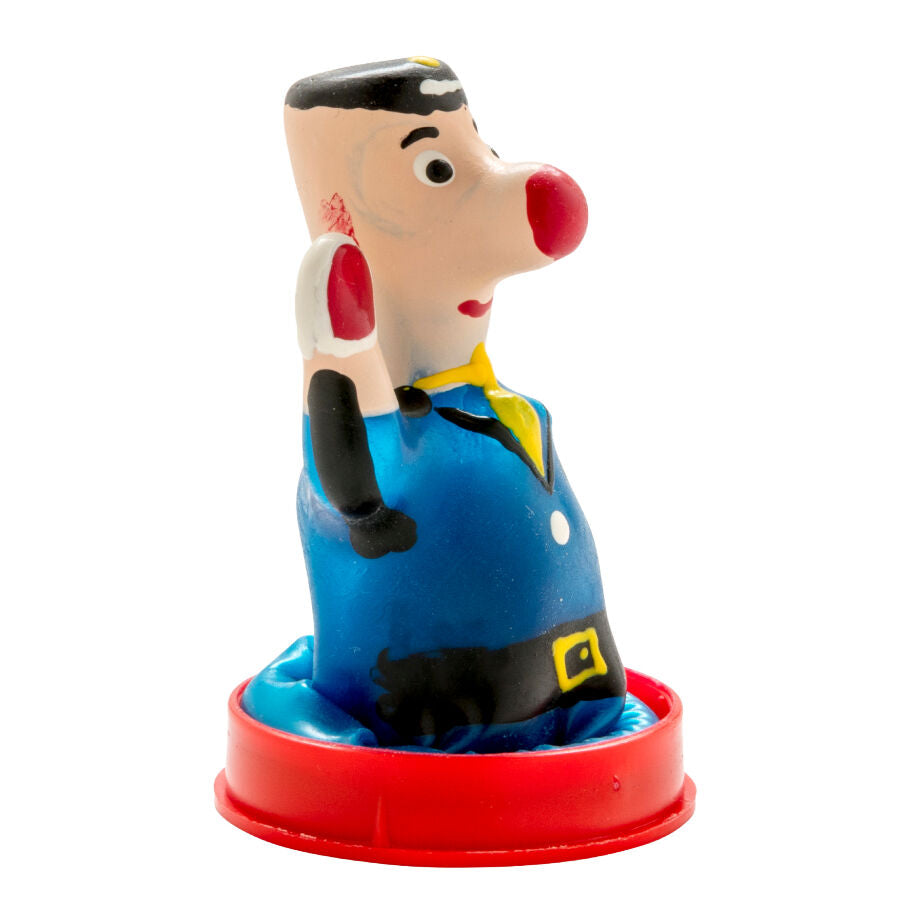 CONDOMERIE - HAND-PAINTED DECORATIVE POLICE CONDOM