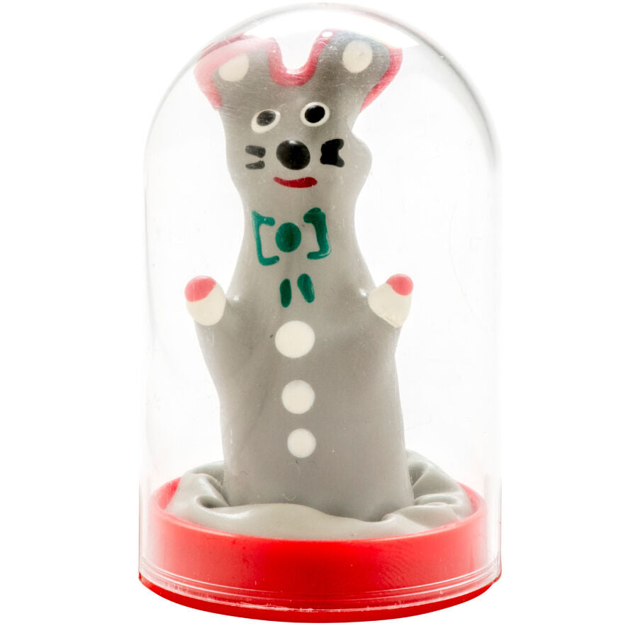 CONDOMERIE - PRÉSERVATIF DÉCORATIF PEINT À LA MAIN SOURIS MODÈLE 1
