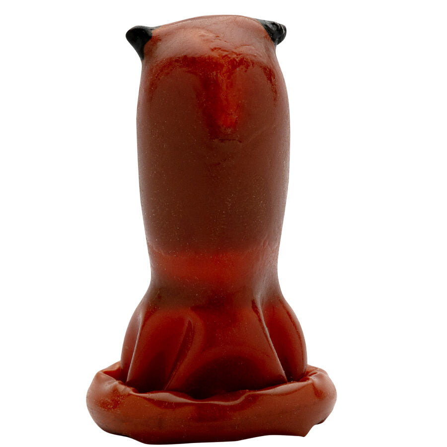 CONDOMERIE - PRÉSERVATIF DÉCORATIF PEINT À LA MAIN HIBOU