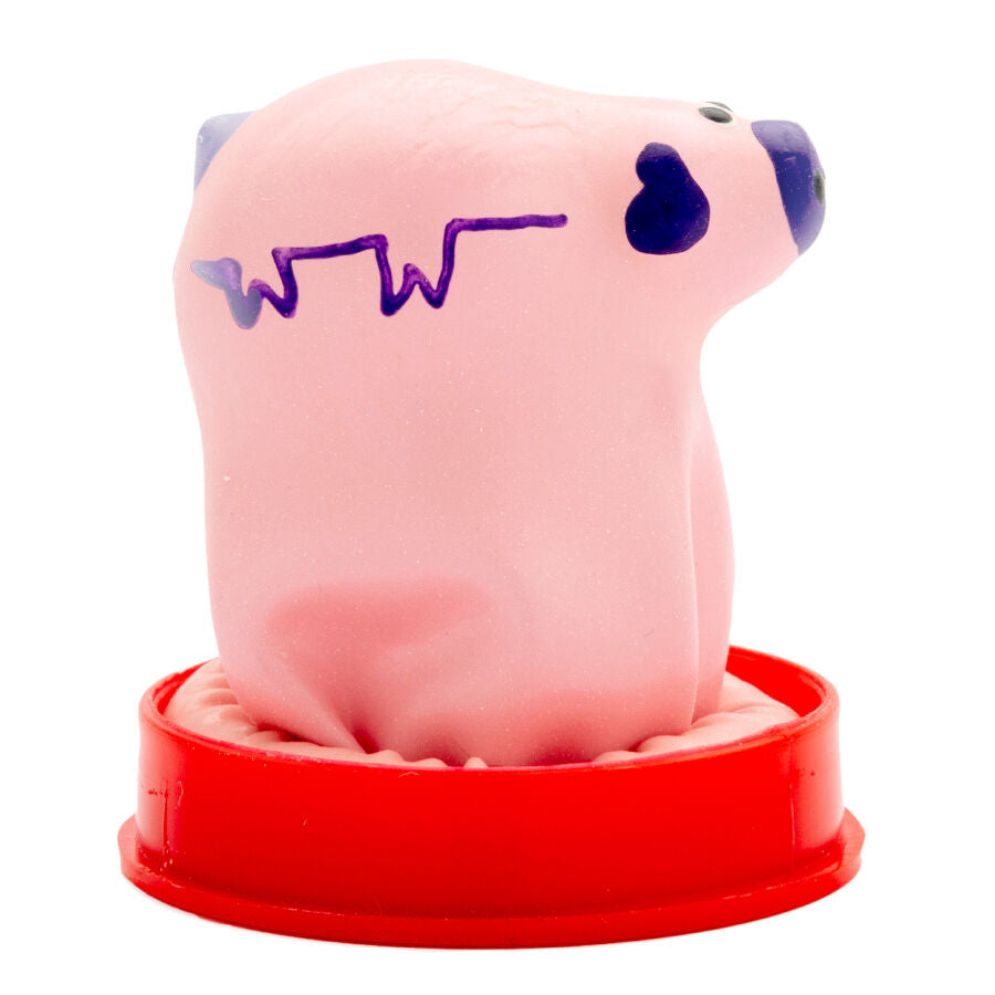 CONDOMERIE - HAND-PAINTED DECORATIVE CONDOM SMALL PIG