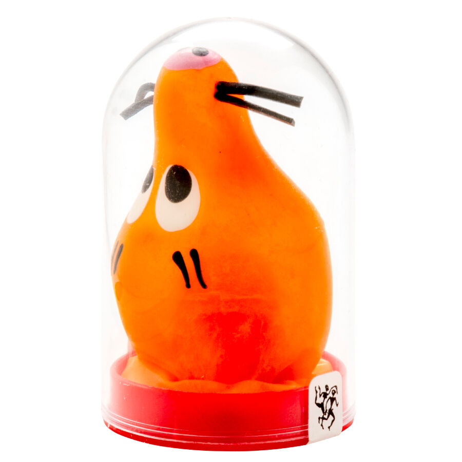 CONDOMERIE - PRÉSERVATIF DÉCORATIF PEINT À LA MAIN RENARD COLLÉ