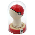 CONDOMERIE - HAND-PAINTED DECORATIVE CONDOM, RED AND WHITE POKEBALL