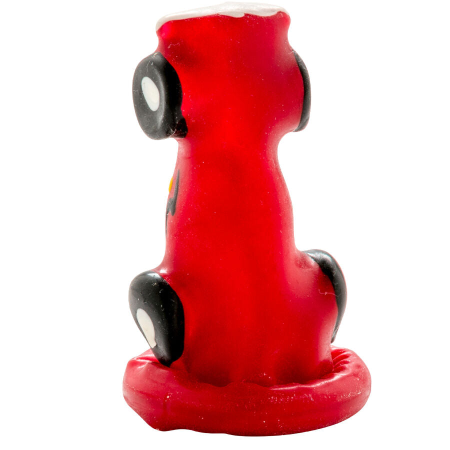 CONDOMERIE - HAND-PAINTED DECORATIVE RACING CAR CONDOM