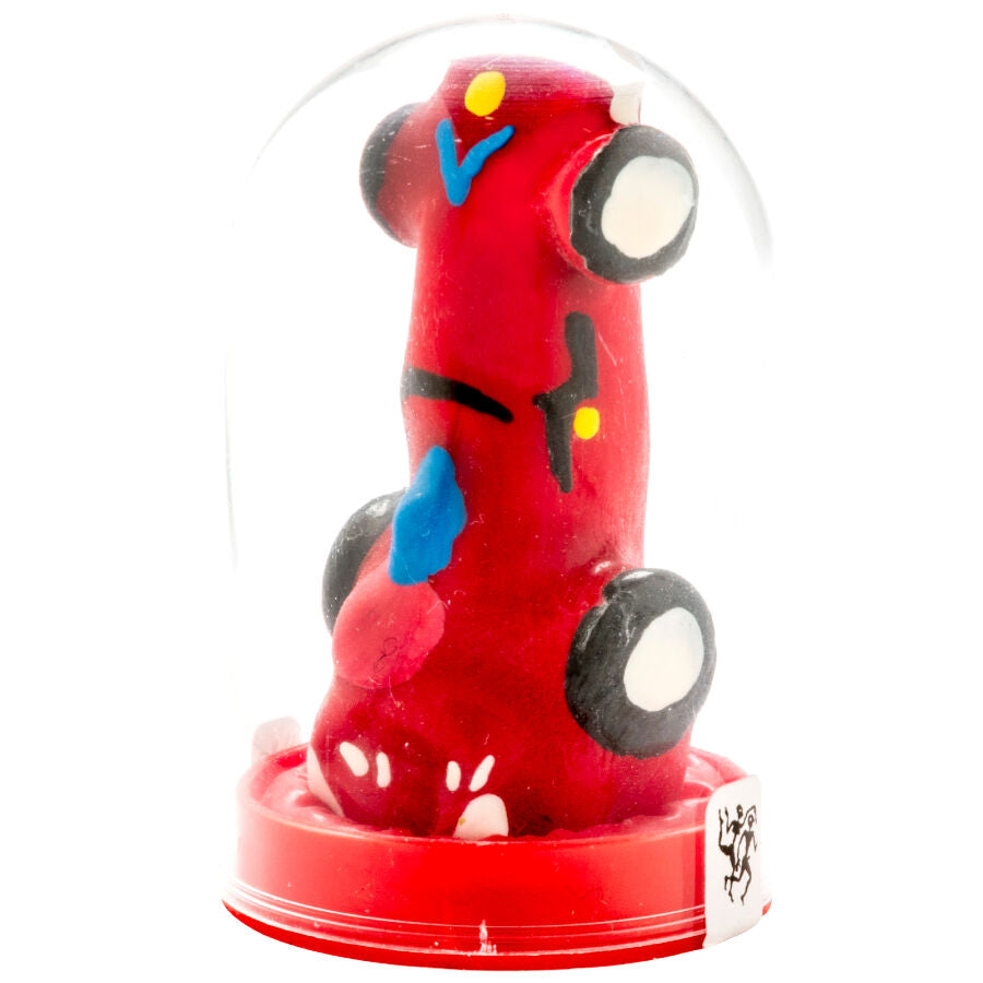 CONDOMERIE - HAND-PAINTED DECORATIVE RACING CAR CONDOM