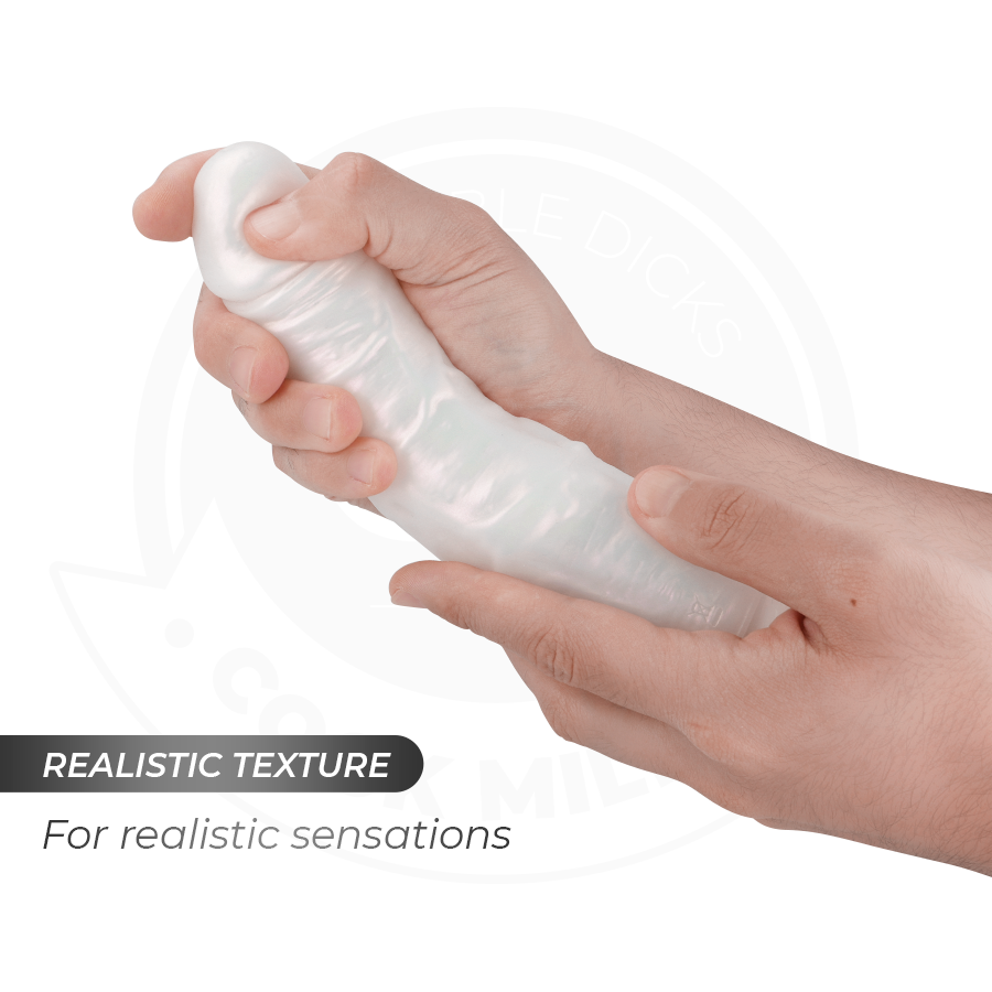 COCK MILLER - DILDO SILICONA 20,5 CM , LUCES Y VIBRACIÓN CON CONTROL REMOTO