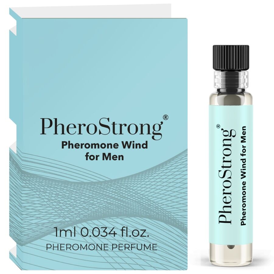 PHEROSTRONG - PARFUM AUX PHÉROMONES WIND POUR HOMME 1 ML