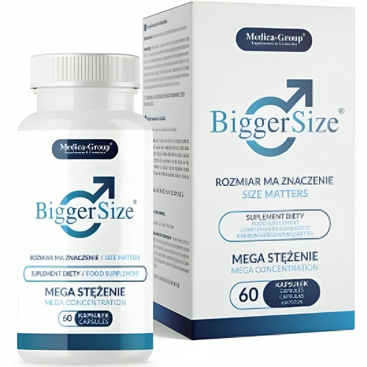 BiggerSize – Natural Food Supplement to Boost Male Vitality and Energy
