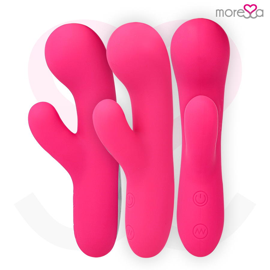 MORESSA - JERRY CLIP VIBREUR POINT G ET CLITORIS SILICONE PREMIUM RECHARGEABLE