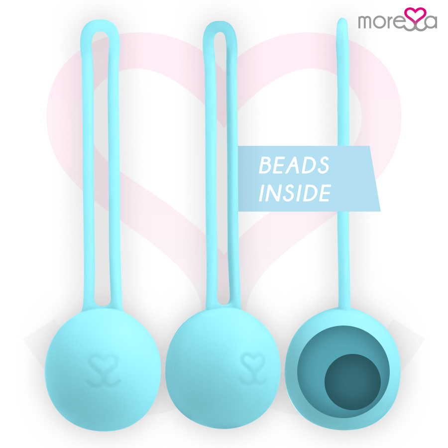 MORESSA - OSIAN ONE ENTRAÎNEMENT DU PLANCHER PELVIEN 51g SILICONE PREMIUM TURQUOISE