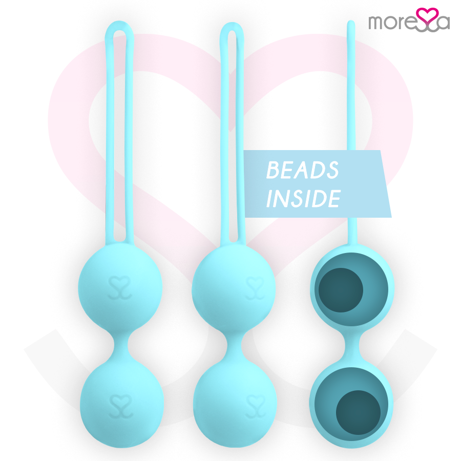 MORESSA - OSIAN TWO ENTRAÎNEMENT DU PLANCHER PELVIEN 101g SILICONE PREMIUM TURQUOISE
