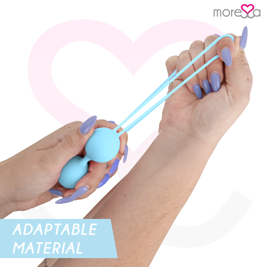 MORESSA - OSIAN TWO ENTRAÎNEMENT DU PLANCHER PELVIEN 101g SILICONE PREMIUM TURQUOISE