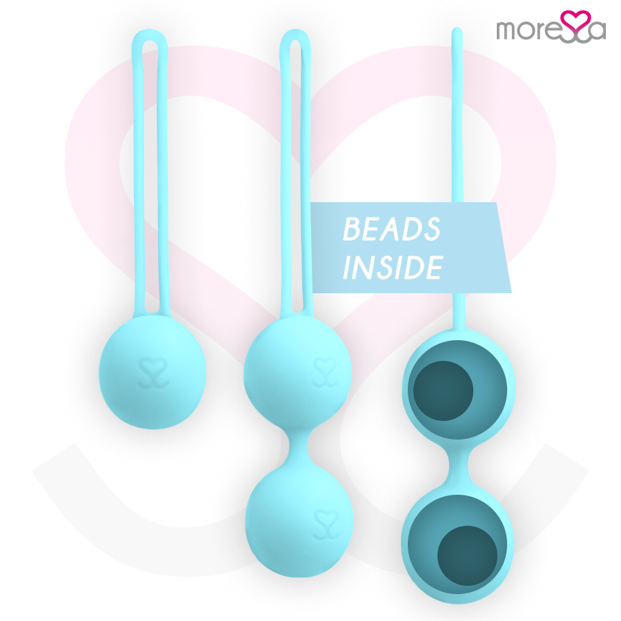 MORESSA - SET OSIAN Osian One; 51 Gr / Osian Two; 101 Gr / Osian Three 85 gr SILICONE PREMIUM TURQUOISE
